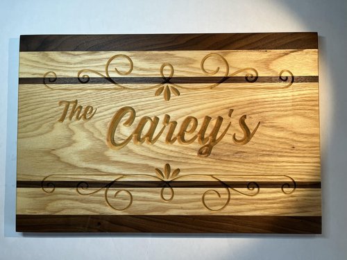 Custom personalized charcuterie board closing gift — The Carey's